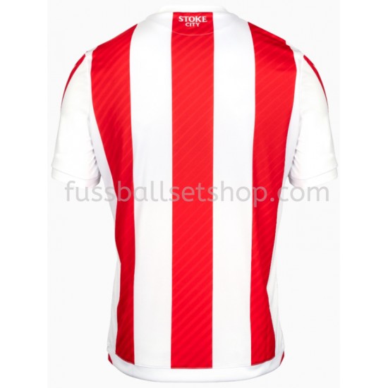 Günstige Fußball Trikotsatz Stoke City Heimtrikot 2021-2022 Kurzarm