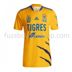 Günstige Fußball Trikotsatz Tigres UANL Heimtrikot 2021-2022 Kurzarm