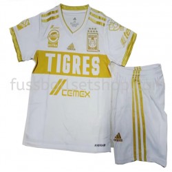 Günstige Fußball Trikotsatz Tigres UANL Kinder Ausweichtrikot 2021-2022 Kurzarm