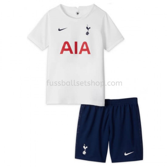 Günstige Fußball Trikotsatz Tottenham Hotspur Kinder Heimtrikot 2021-2022 Kurzarm