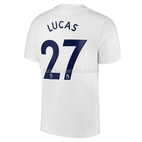 Günstige Fußball Trikotsatz Tottenham Hotspur Lucas Moura 27 Heimtrikot 2021-2022 Kurzarm