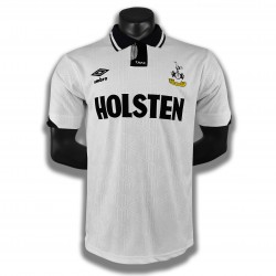 Günstige Fußball Trikotsatz Tottenham Hotspur Retro Heimtrikot 1990 Kurzarm
