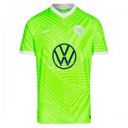 Günstige Fußball Trikotsatz VFL Wolfsburg Heimtrikot 2021-2022 Kurzarm