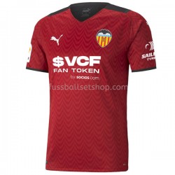 Günstige Fußball Trikotsatz Valencia CF Auswärtstrikot 2021-2022 Kurzarm