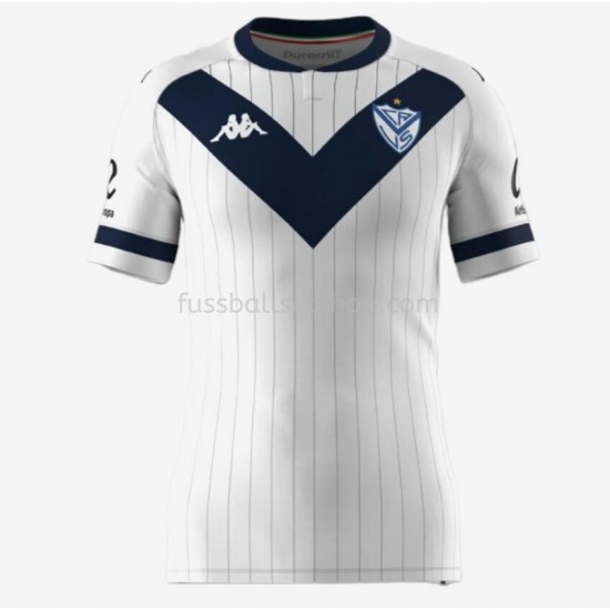 Günstige Fußball Trikotsatz Velez Sarsfield Heimtrikot 2021-2022 Kurzarm