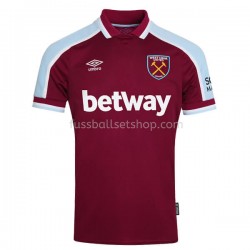 Günstige Fußball Trikotsatz West Ham United Heimtrikot 2021-2022 Kurzarm