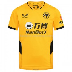 Günstige Fußball Trikotsatz Wolverhampton Wanderers Heimtrikot 2021-2022 Kurzarm