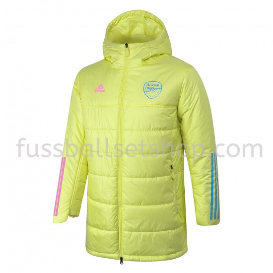 Arsenal Fußball Daunenjacke Gelb - Herren
