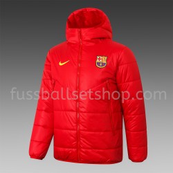 FC Barcelona Fußball Daunenjacke Rot - Herren