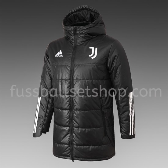 Juventus Turin Fußball Daunenjacke Schwarz - Herren