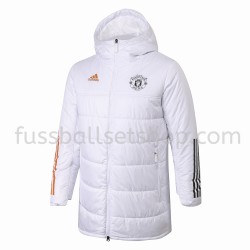 Manchester United Fußball Daunenjacke Weiß - Herren