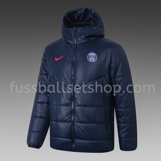 Paris Saint-Germain Fußball Daunenjacke Dunkelblau - Herren