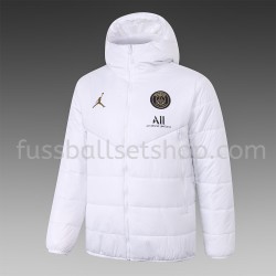 Paris Saint-Germain Fußball Daunenjacke Weiß - Herren