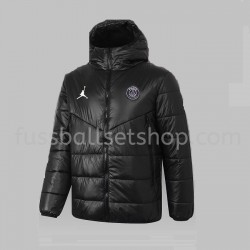 Paris Saint-Germain Fußball Daunenjacke Schwarz - Herren