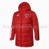 Sao Paulo Fußball Daunenjacke Rot - Herren