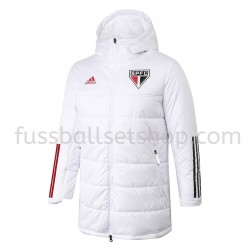 Sao Paulo Fußball Daunenjacke Weiß - Herren