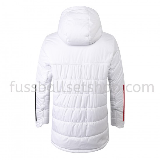 Sao Paulo Fußball Daunenjacke Weiß - Herren