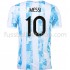 Günstige Fußball Trikotsatz Argentinien Lionel Messi 10 Heimtrikot 2021 Kurzarm
