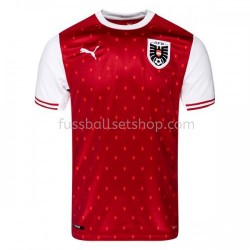 Günstige Fußball Trikotsatz Österreich Heimtrikot 2021-2022 Kurzarm