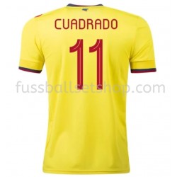 Günstige Fußball Trikotsatz Kolumbien Cuadrado 11 Heimtrikot 2020-2021 Kurzarm