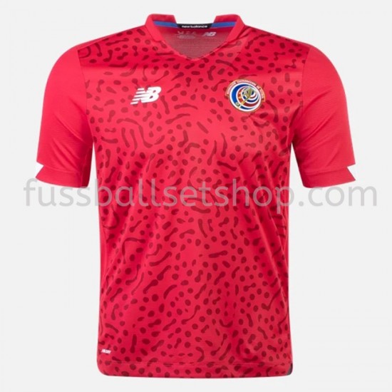 Günstige Fußball Trikotsatz Costa Rica Heimtrikot 2020-2021 Kurzarm