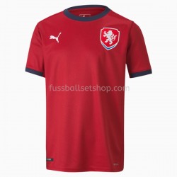 Günstige Fußball Trikotsatz Tschechien Heimtrikot EM 2020 Kurzarm