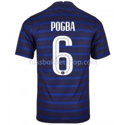 Günstige Fußball Trikotsatz Frankreich Paul Pogba 6 Heimtrikot EM 2020 Kurzarm