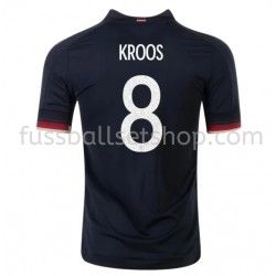 Günstige Fußball Trikotsatz Deutschland Kroos 8 Auswärtstrikot EM 2020 Kurzarm