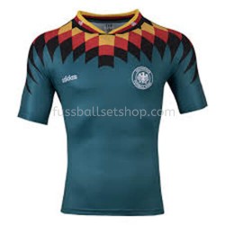 Günstige Fußball Trikotsatz Deutschland Retro Auswärtstrikot 1994 Kurzarm