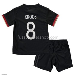 Günstige Fußball Trikotsatz Deutschland Toni Kroos 8 Kinder Auswärtstrikot EM 2020 Kurzarm