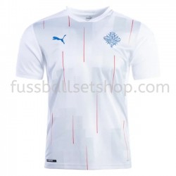Günstige Fußball Trikotsatz Island Auswärtstrikot 2020-2021 Kurzarm
