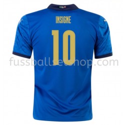 Günstige Fußball Trikotsatz Italien Insigne 10 Heimtrikot EM 2020 Kurzarm