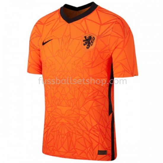 Günstige Fußball Trikotsatz Niederlande Heimtrikot EM 2020 Kurzarm
