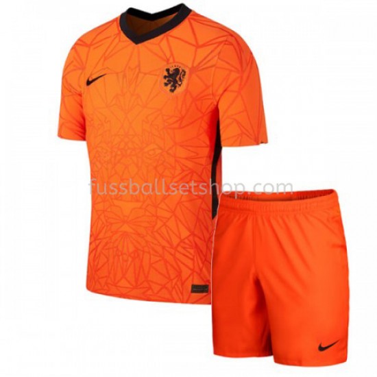 Günstige Fußball Trikotsatz Niederlande Kinder Heimtrikot EM 2020 Kurzarm