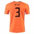 Günstige Fußball Trikotsatz Niederlande MATTHIJS DE LIGT 3 Heimtrikot EM 2020 Kurzarm