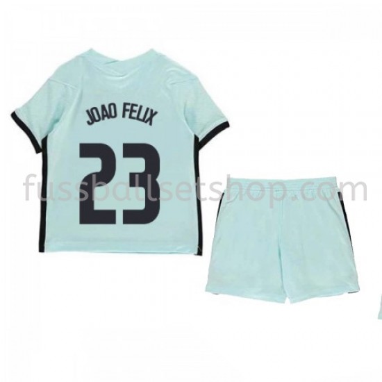 Günstige Fußball Trikotsatz Portugal Joao Felix 23 Kinder Auswärtstrikot EM 2020 Kurzarm
