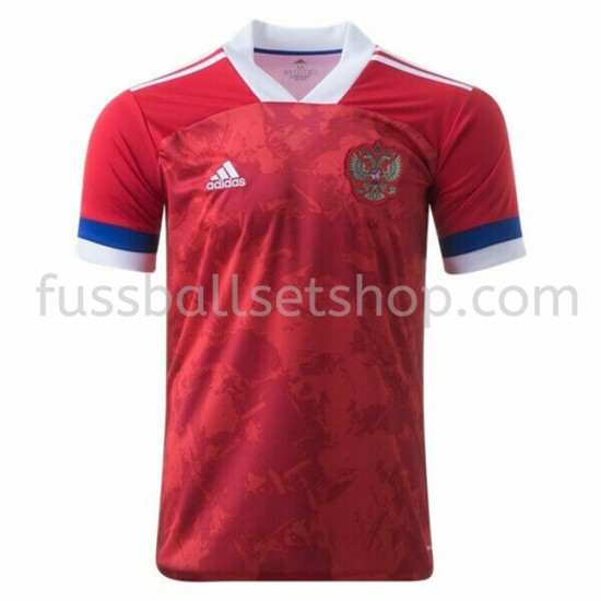 Günstige Fußball Trikotsatz Russland Heimtrikot 2020-2021 Kurzarm