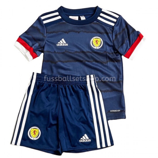 Günstige Fußball Trikotsatz Schottland Kinder Heimtrikot EM 2020 Kurzarm