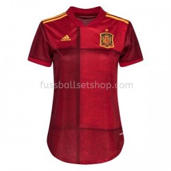 Günstige Fußball Trikotsatz Spanien Frauen Heimtrikot EM 2020 Kurzarm