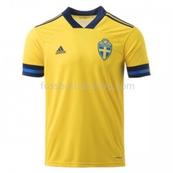 Günstige Fußball Trikotsatz Schweden Heimtrikot EM 2020 Kurzarm
