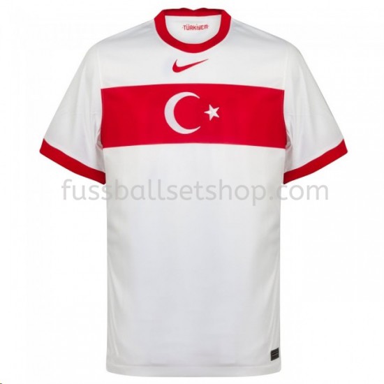 Günstige Fußball Trikotsatz Türkei Heimtrikot EM 2020 Kurzarm