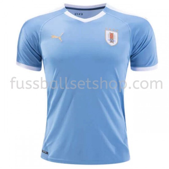 Günstige Fußball Trikotsatz Uruguay Heimtrikot 2021-2022 Kurzarm