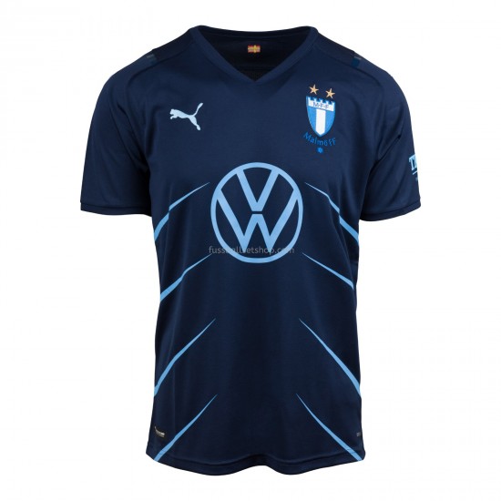 Günstige Fußball Trikotsatz Malmö FF Auswärtstrikot 2021 Kurzarm