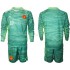 Günstige Fußball Trikotsatz Manchester United Torwart Kinder Ausweichtrikot 2021-2022 Langarm