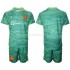 Günstige Fußball Trikotsatz Manchester United Torwart Kinder Ausweichtrikot 2021-2022 Kurzarm