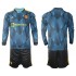 Günstige Fußball Trikotsatz Manchester United Kinder Ausweichtrikot 2021-2022 Langarm