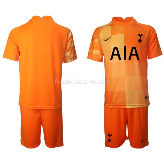 Günstige Fußball Trikotsatz Tottenham Hotspur Torwart Kinder Ausweichtrikot 2021-2022 Kurzarm