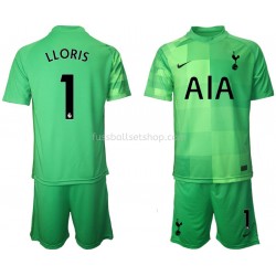 Günstige Fußball Trikotsatz Tottenham Hotspur Hugo Lloris 1 Torwart Kinder Heimtrikot 2021-2022 Kurzarm