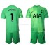 Günstige Fußball Trikotsatz Tottenham Hotspur Hugo Lloris 1 Torwart Kinder Heimtrikot 2021-2022 Kurzarm
