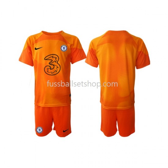Günstige Fußball Trikotsatz Chelsea Torwart Kinder Heimtrikot 2022-2023 Kurzarm